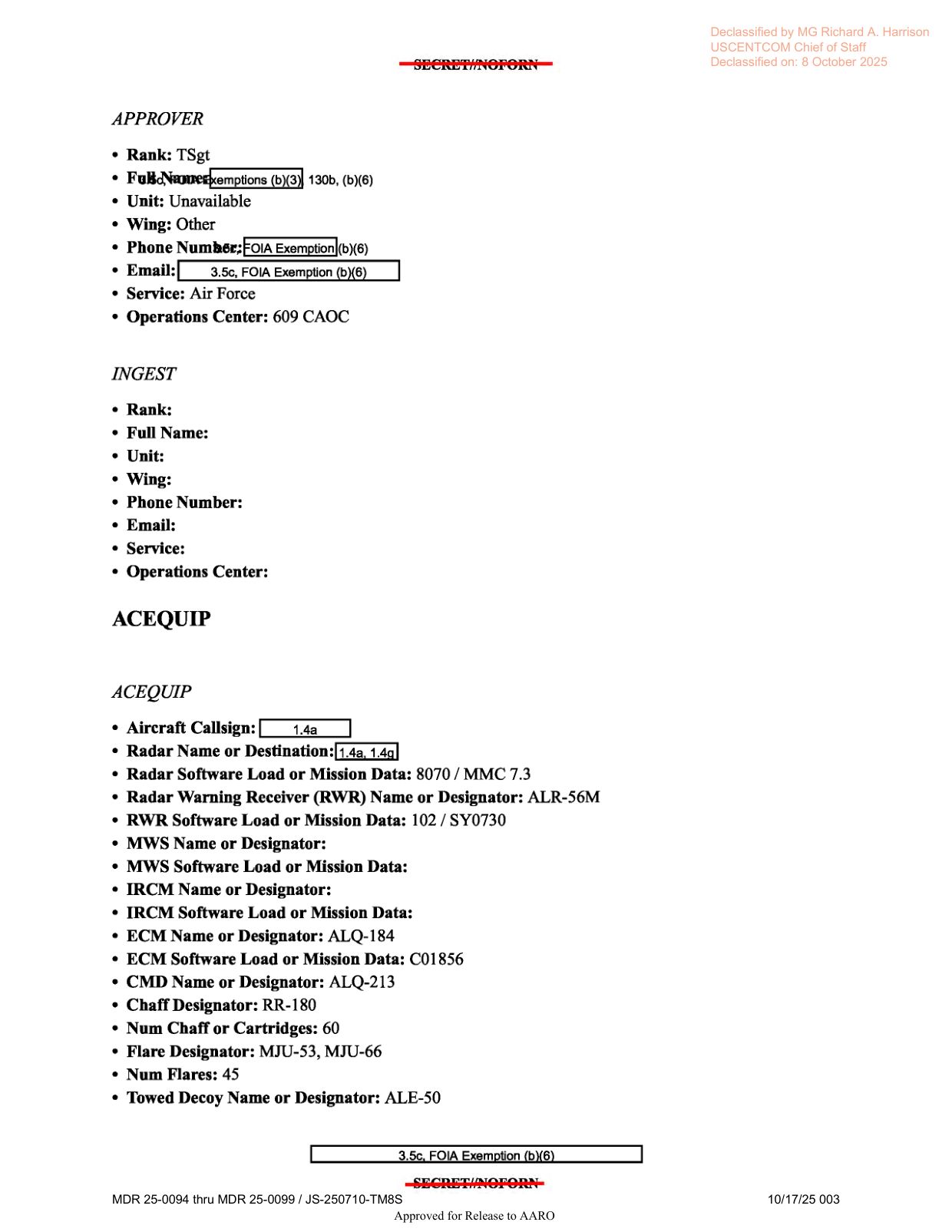 DOW-UAP-D20-Mission-Report-Iraq-2023 — page 3