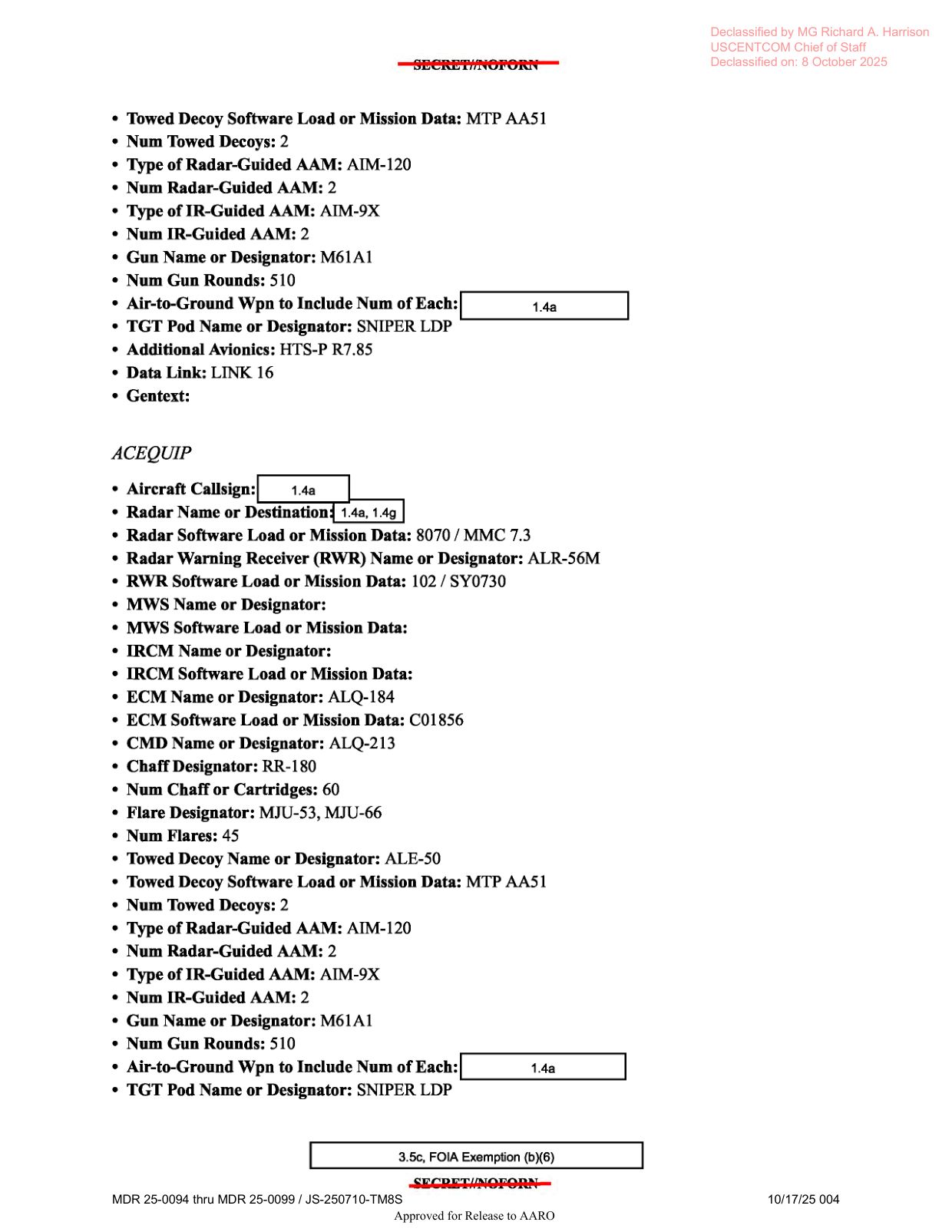 DOW-UAP-D20-Mission-Report-Iraq-2023 — page 4