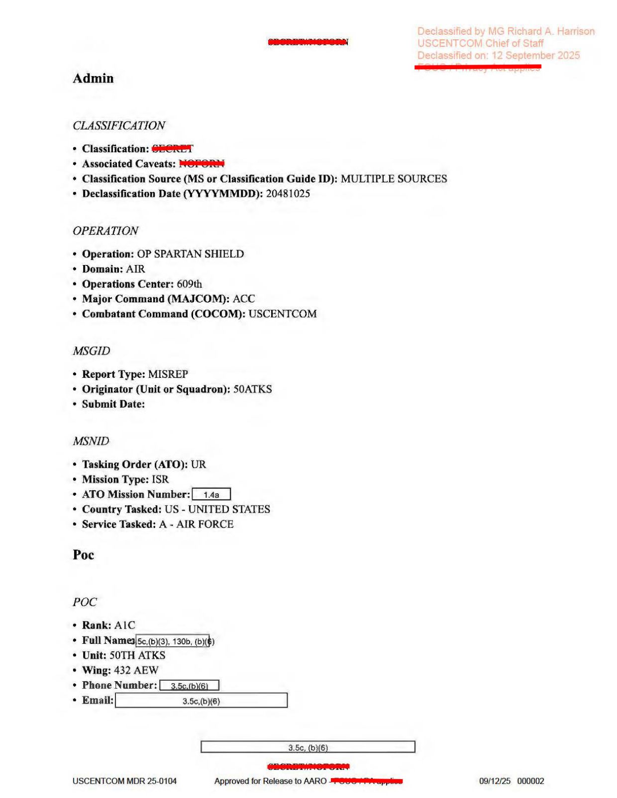 DOW-UAP-D23-Mission-Report-United-Arab-Emirates-October-2023 — page 2