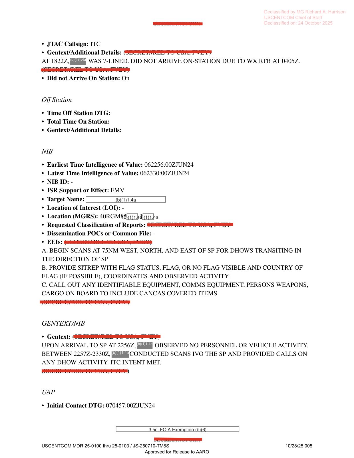 DOW-UAP-D27-Mission-Report-United-Arab-Emirates-October-2023 — page 5