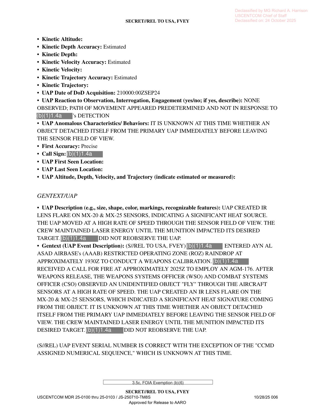 DOW-UAP-D28-Mission-Report-East-China-Sea-2024 — page 6