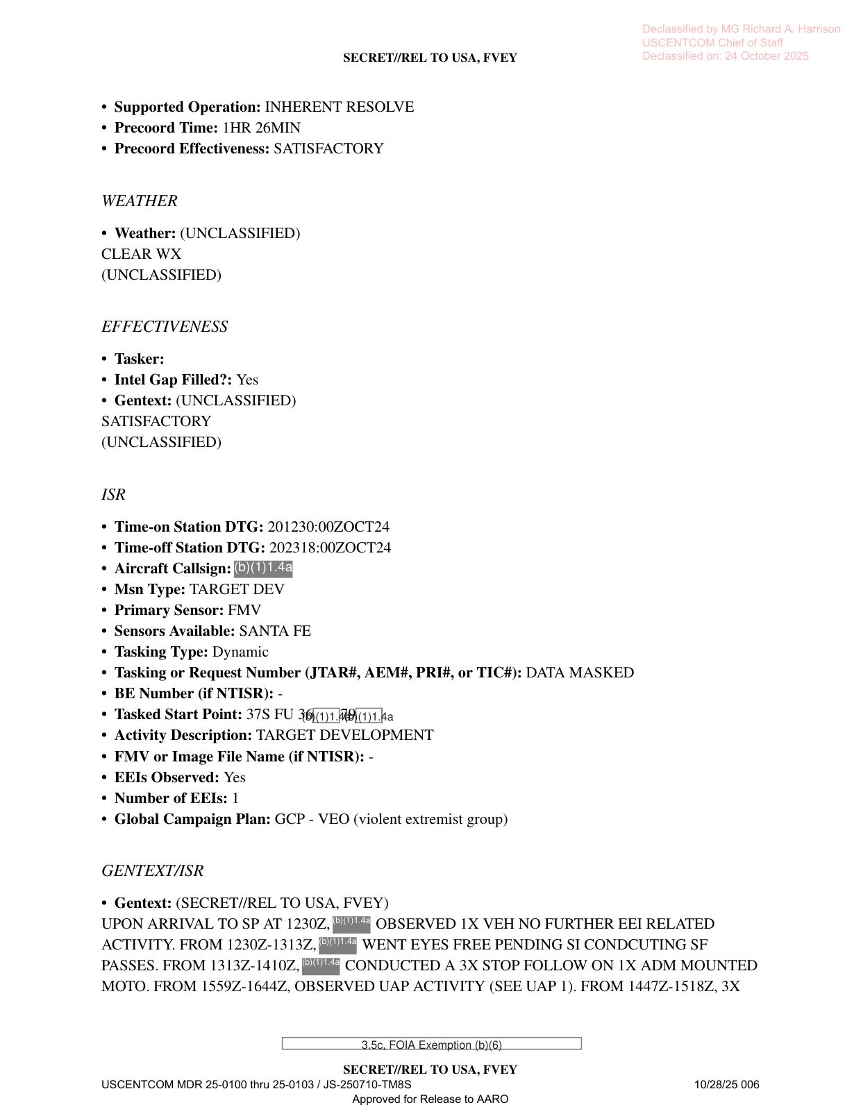 DOW-UAP-D32-Mission-Report,-Syria-October-2024 — page 6