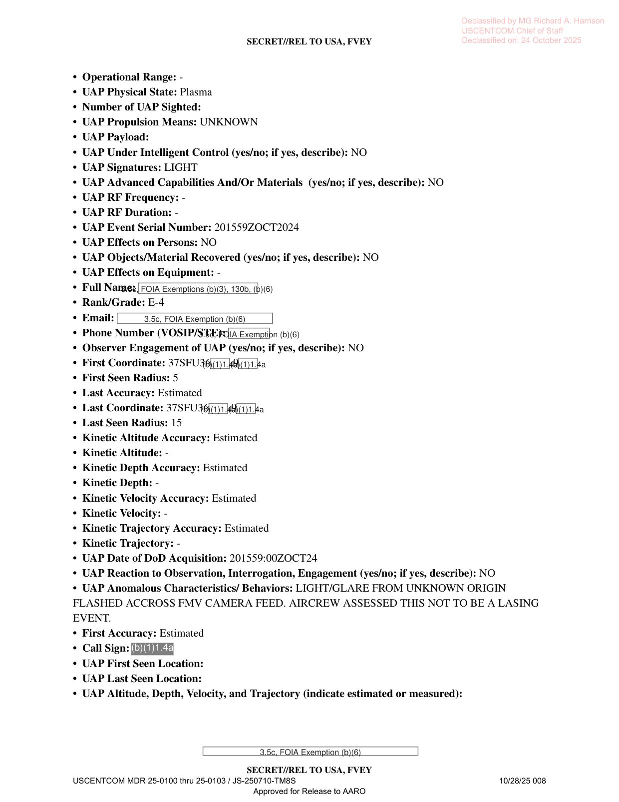 DOW-UAP-D32-Mission-Report,-Syria-October-2024 — page 8