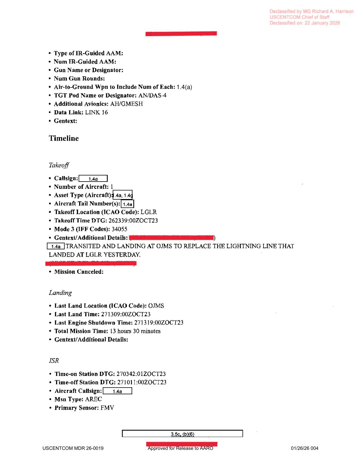 DOW-UAP-D33-Mission-Report-Greece-October-2023 — page 4