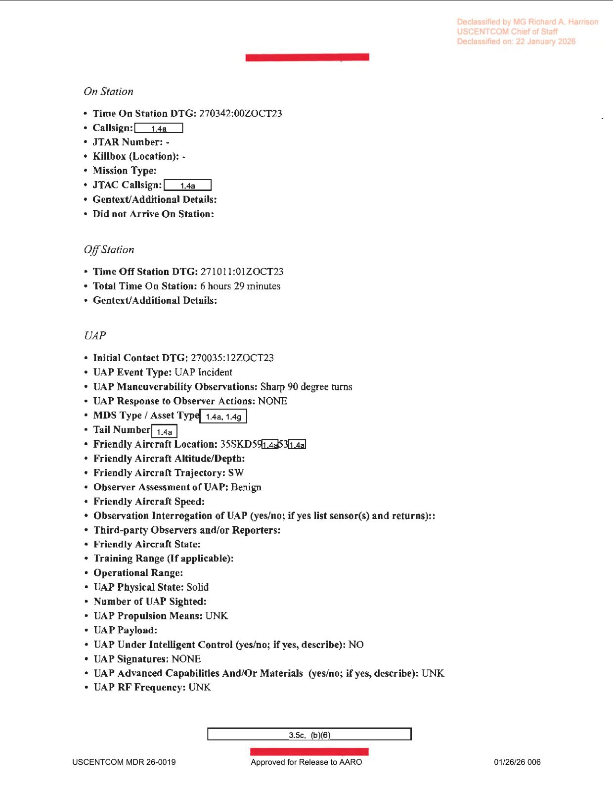 DOW-UAP-D33-Mission-Report-Greece-October-2023 — page 6