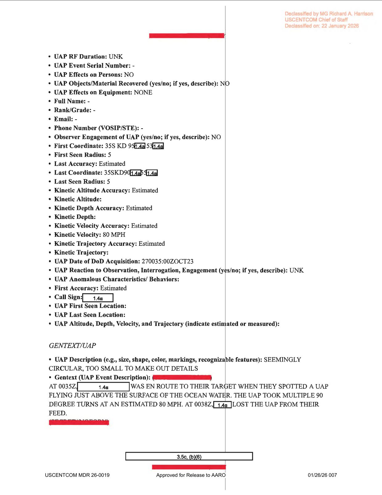 DOW-UAP-D33-Mission-Report-Greece-October-2023 — page 7