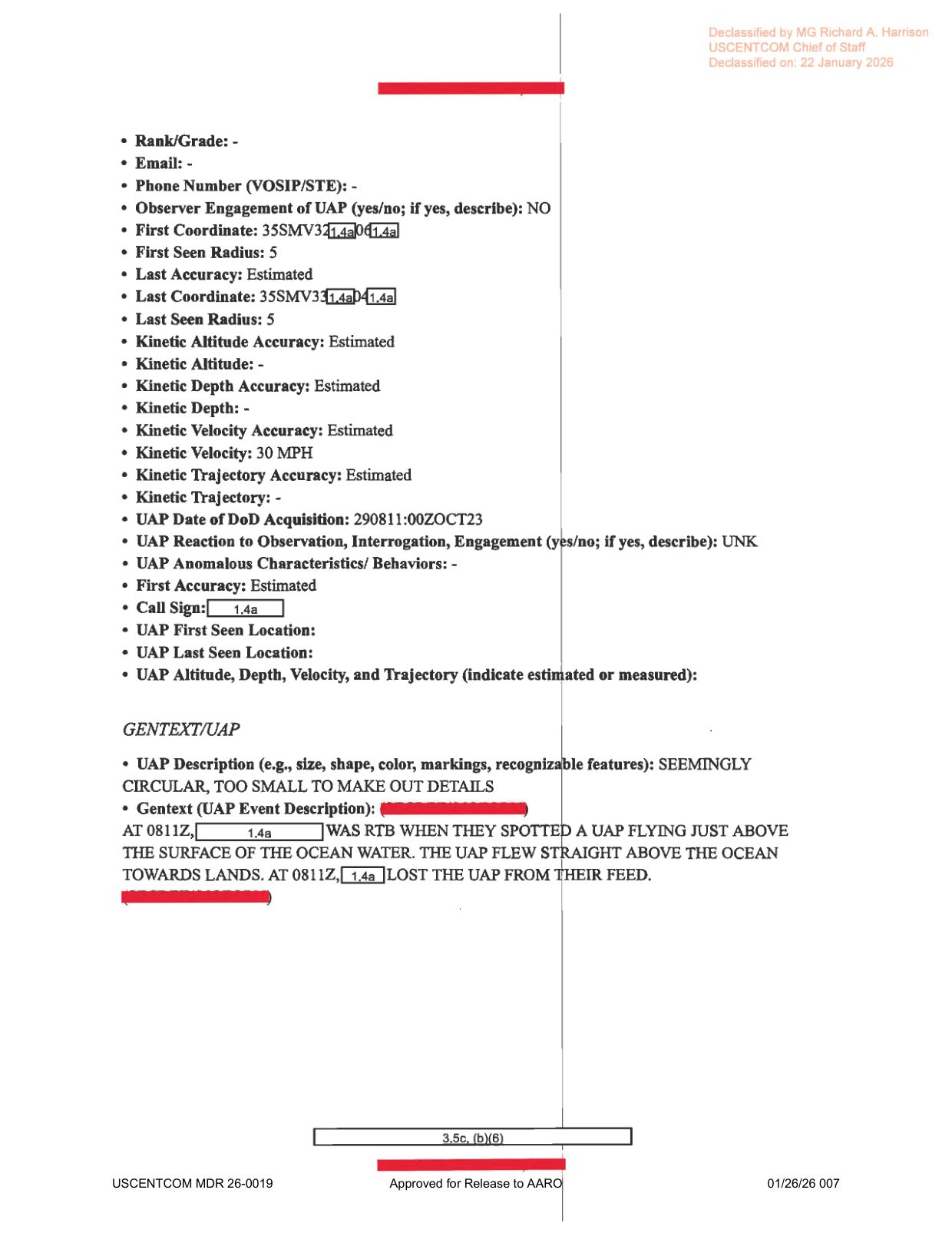 DOW-UAP-D35-Mission-Report-Greece-October-2023 — page 7