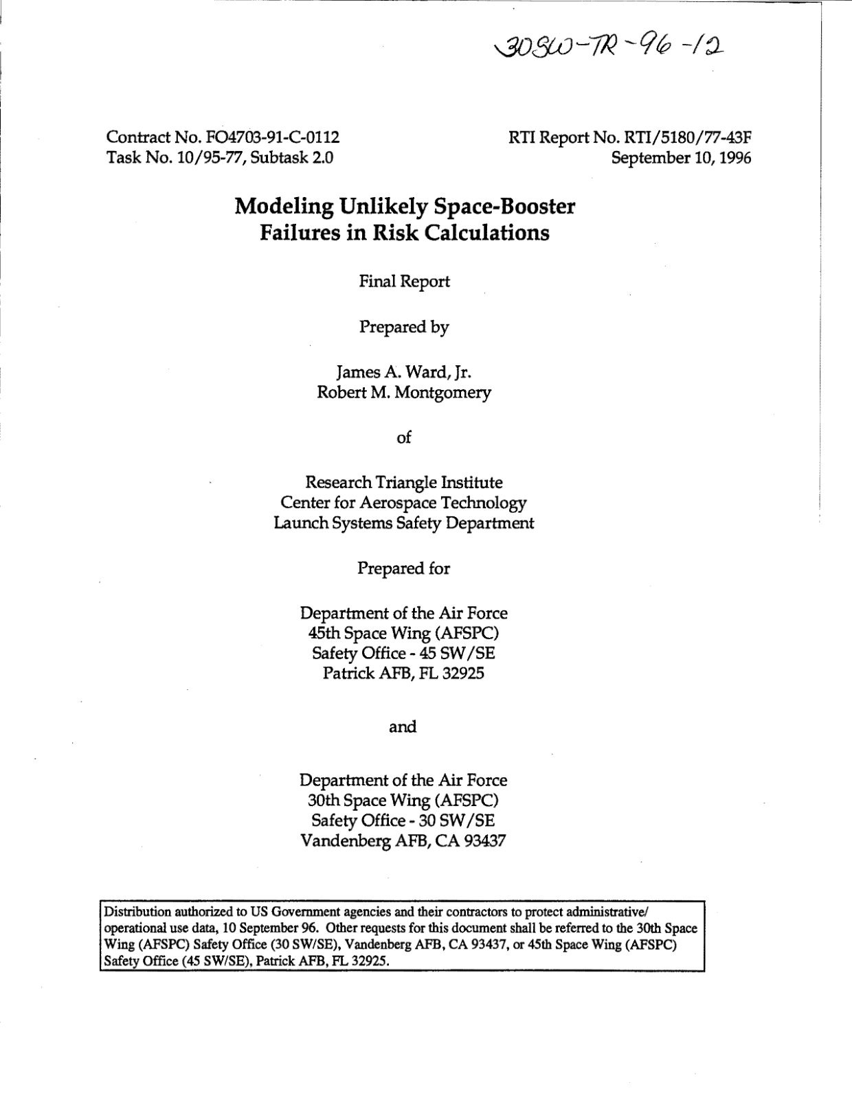 DOW-UAP-D48-Report-September-1996 — page 2