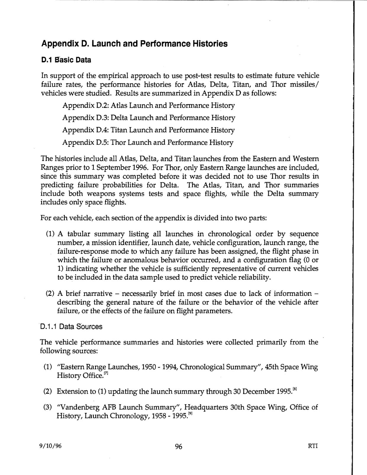 DOW-UAP-D48-Report-September-1996 — page 105