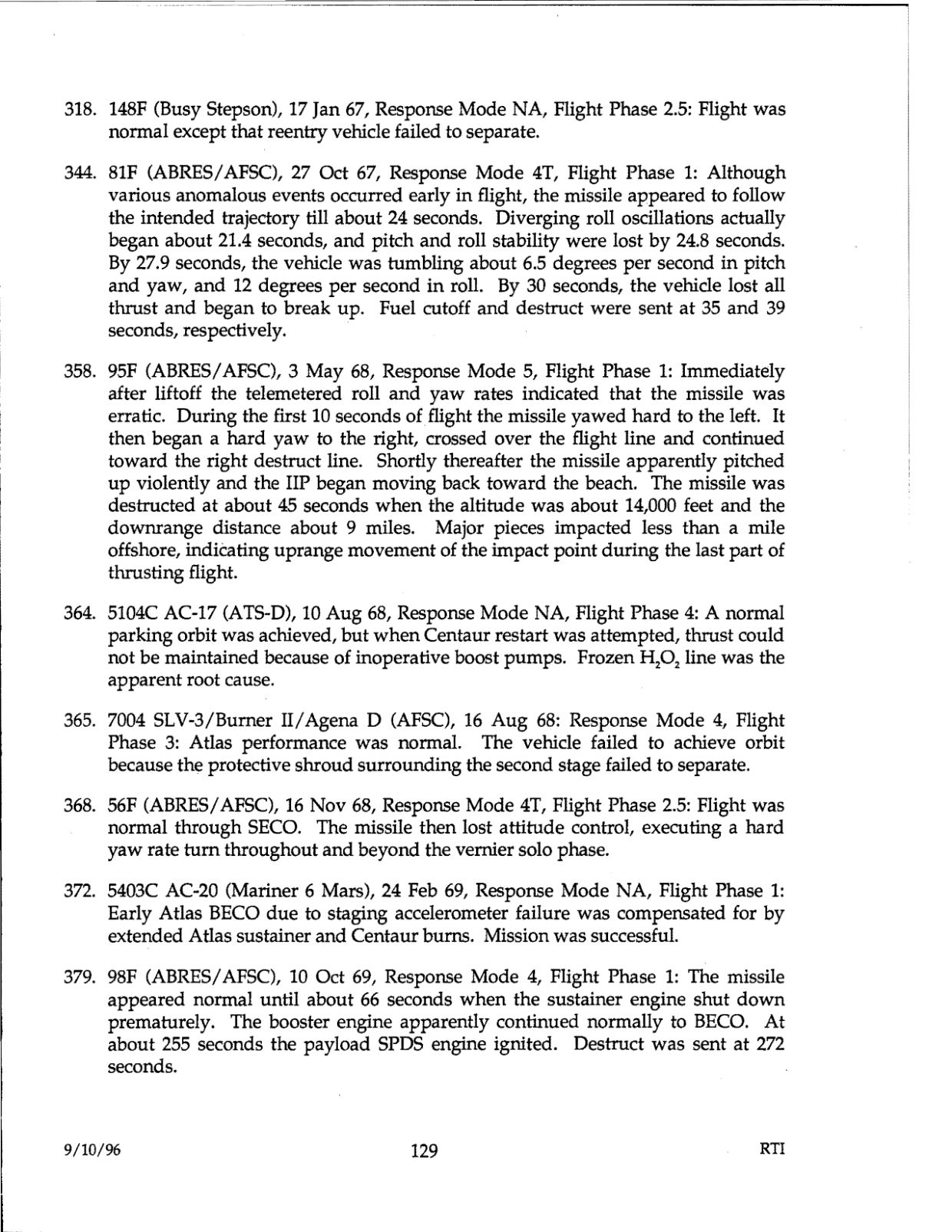 DOW-UAP-D48-Report-September-1996 — page 138