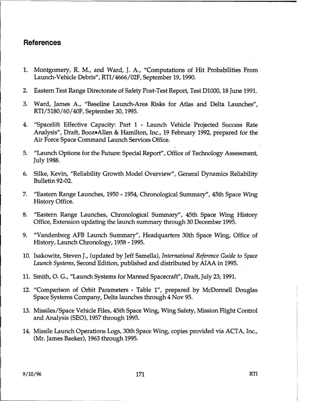 DOW-UAP-D48-Report-September-1996 — page 180