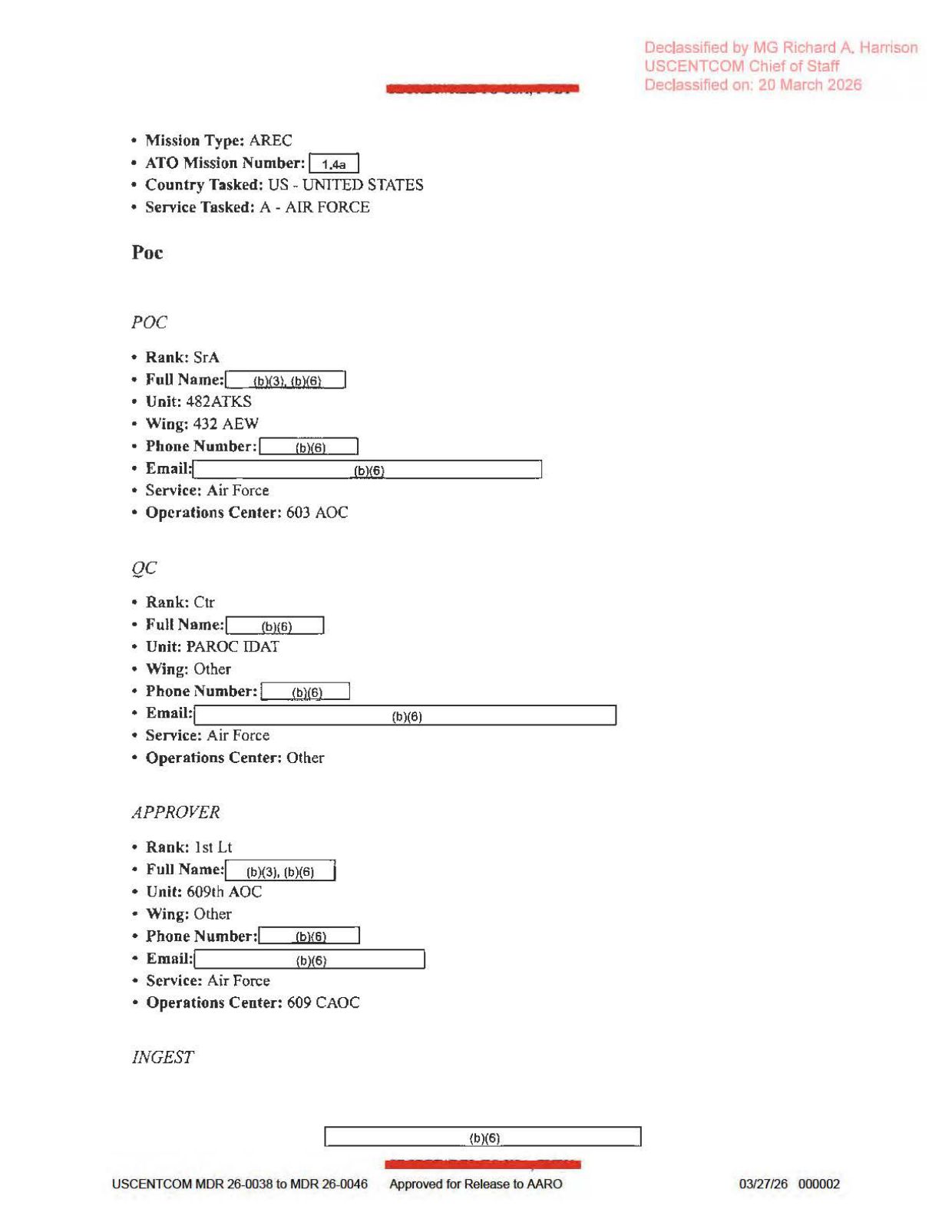 DOW-UAP-D60-Mission-Report-Persian-Gulf-August-2020 — page 2