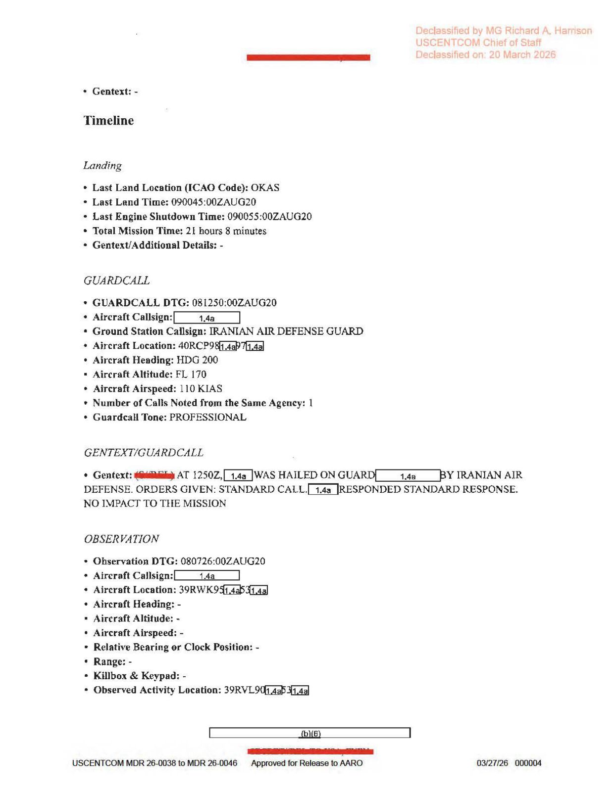 DOW-UAP-D60-Mission-Report-Persian-Gulf-August-2020 — page 4