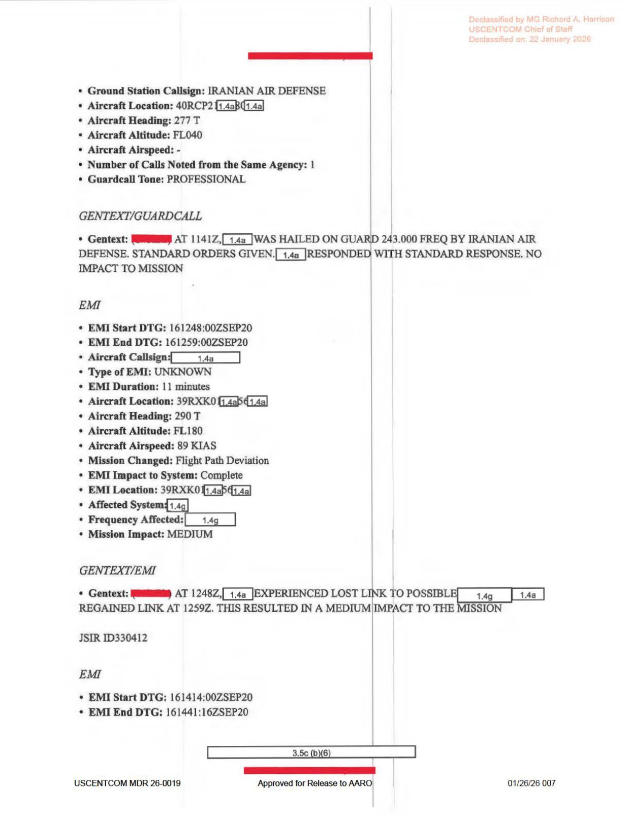 DOW-UAP-D62-Mission-Report-Strait-of-Hormuz-September-2020 — page 7