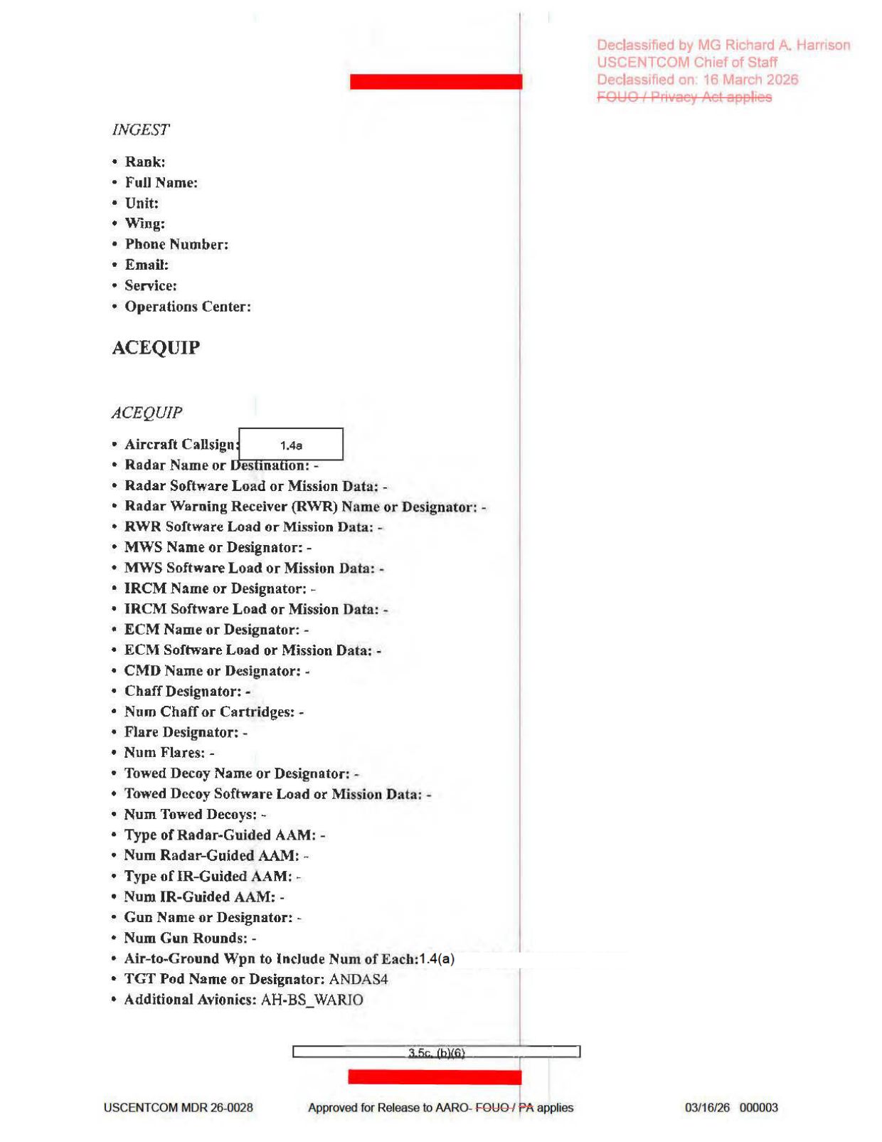 DOW-UAP-D63-Mission-Report-Strait-of-Hormuz-October-2020 — page 3