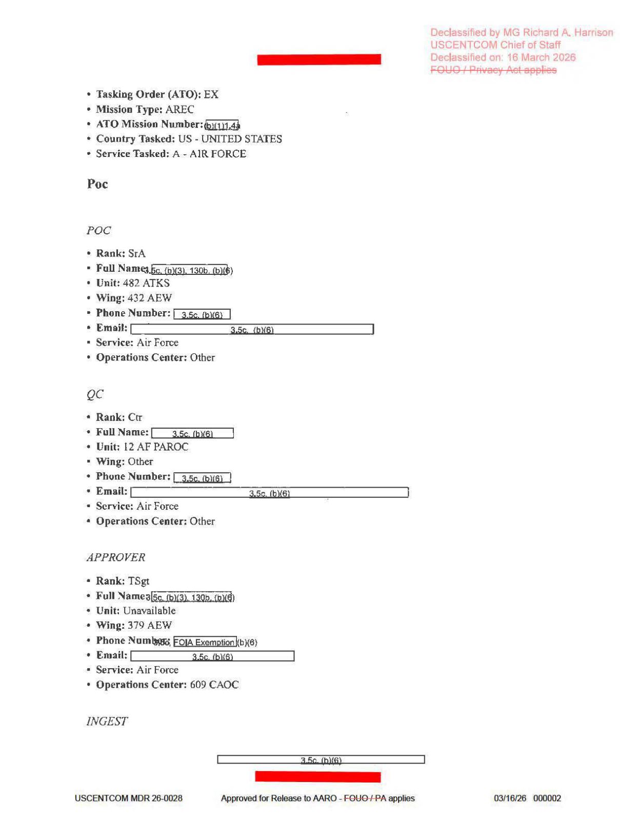 DOW-UAP-D64-Mission-Report-Iran-November-2020 — page 2