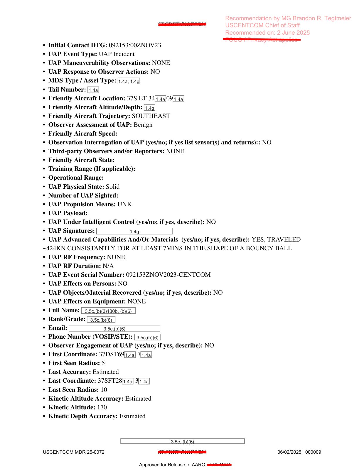 DOW-UAP-D74-Mission-Report-Syria-November-2023 — page 9