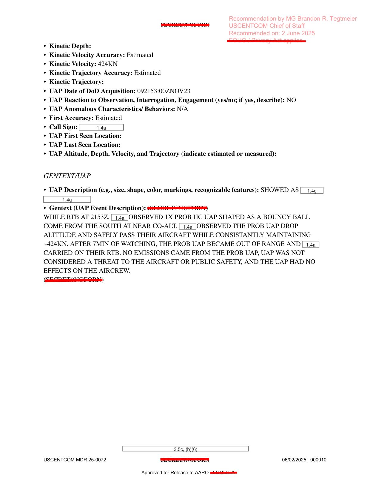 DOW-UAP-D74-Mission-Report-Syria-November-2023 — page 10