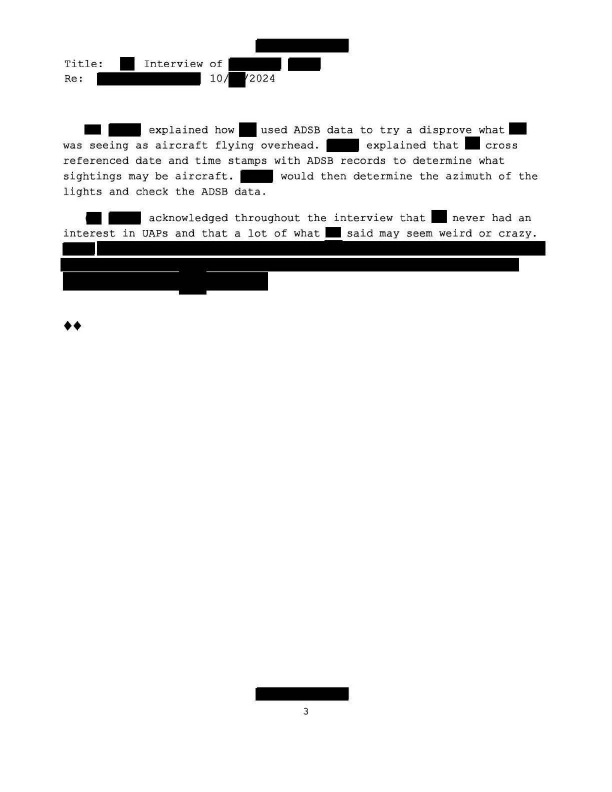 FBI-UAP-D005 FD-1057-04 Northeastern-US 2024 — page 3