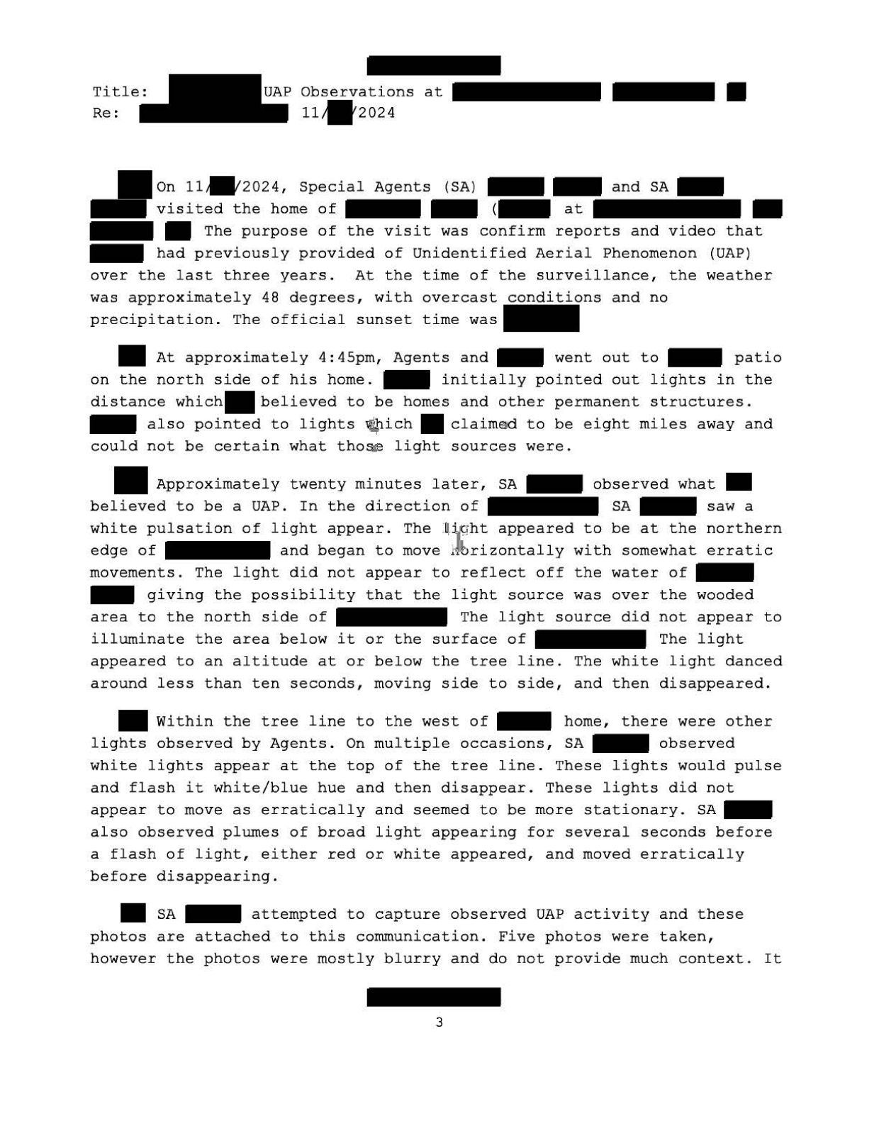 FBI-UAP-D007 FD-1057-06 Northeastern-US 2024 — page 3
