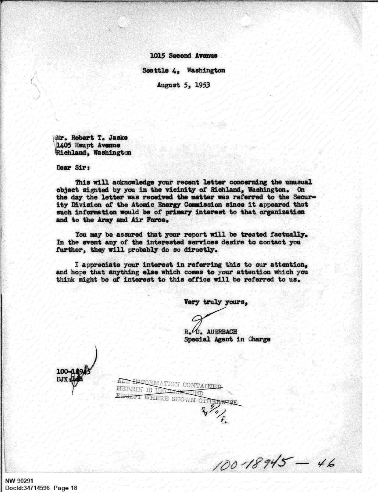 FBI-UAP-D013 WA-UFO-Investigation 1952-1960 — page 18