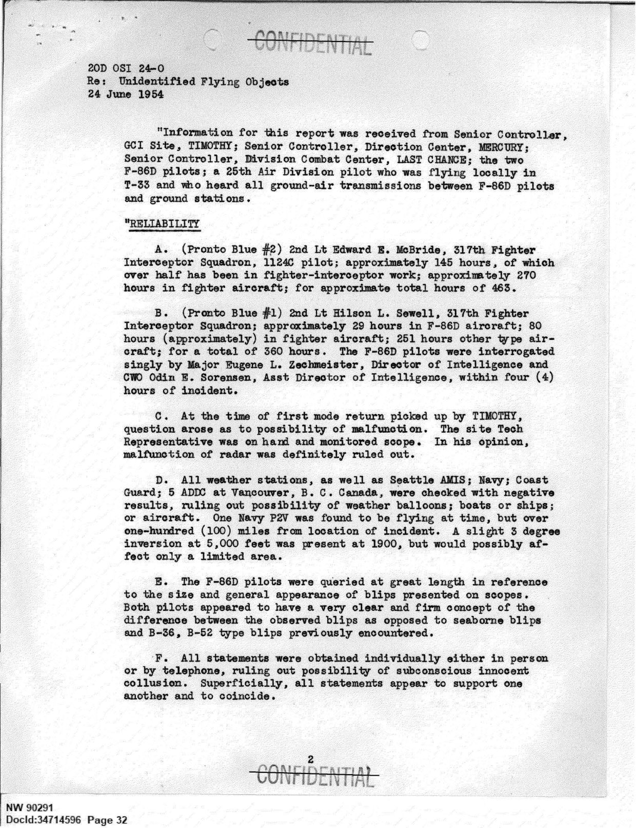 FBI-UAP-D013 WA-UFO-Investigation 1952-1960 — page 32