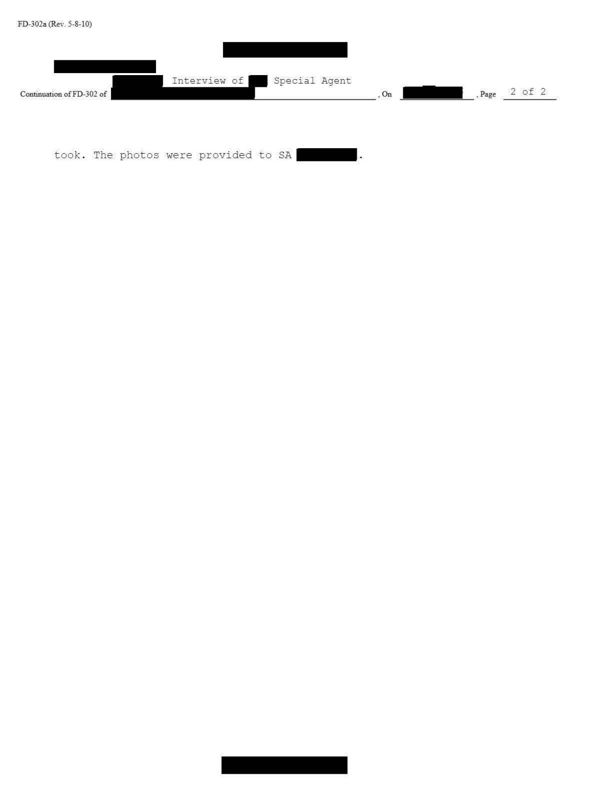FBI-UAP-D032 FD-302 Slow-moving-Objects 2026 — page 2