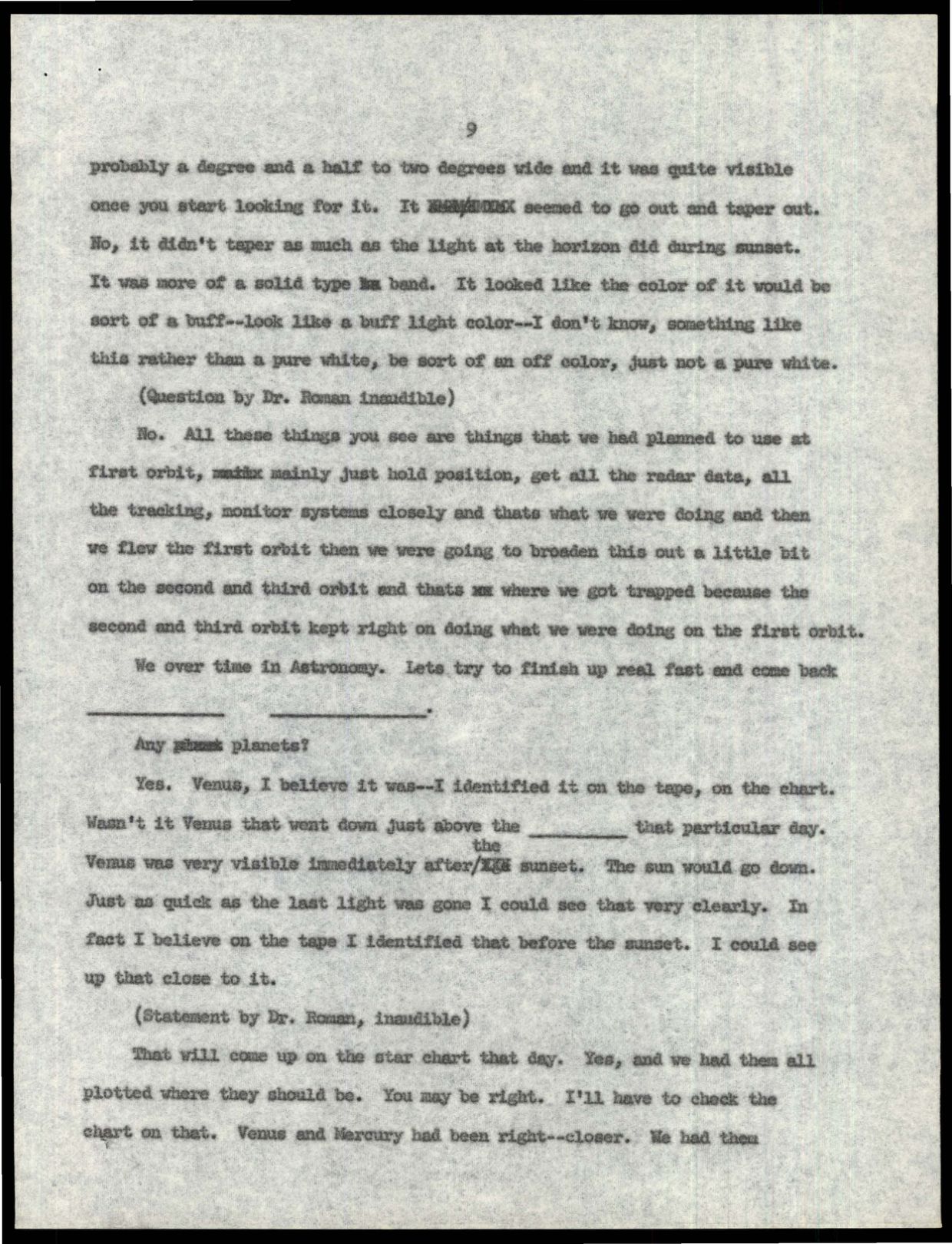 NASA-UAP-D015 Astronaut-Scientific-Debriefings 1962-1963 — page 10
