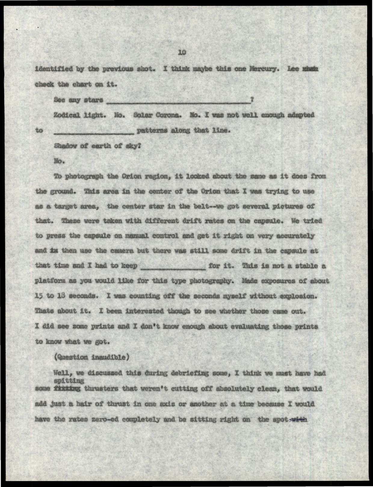 NASA-UAP-D015 Astronaut-Scientific-Debriefings 1962-1963 — page 11