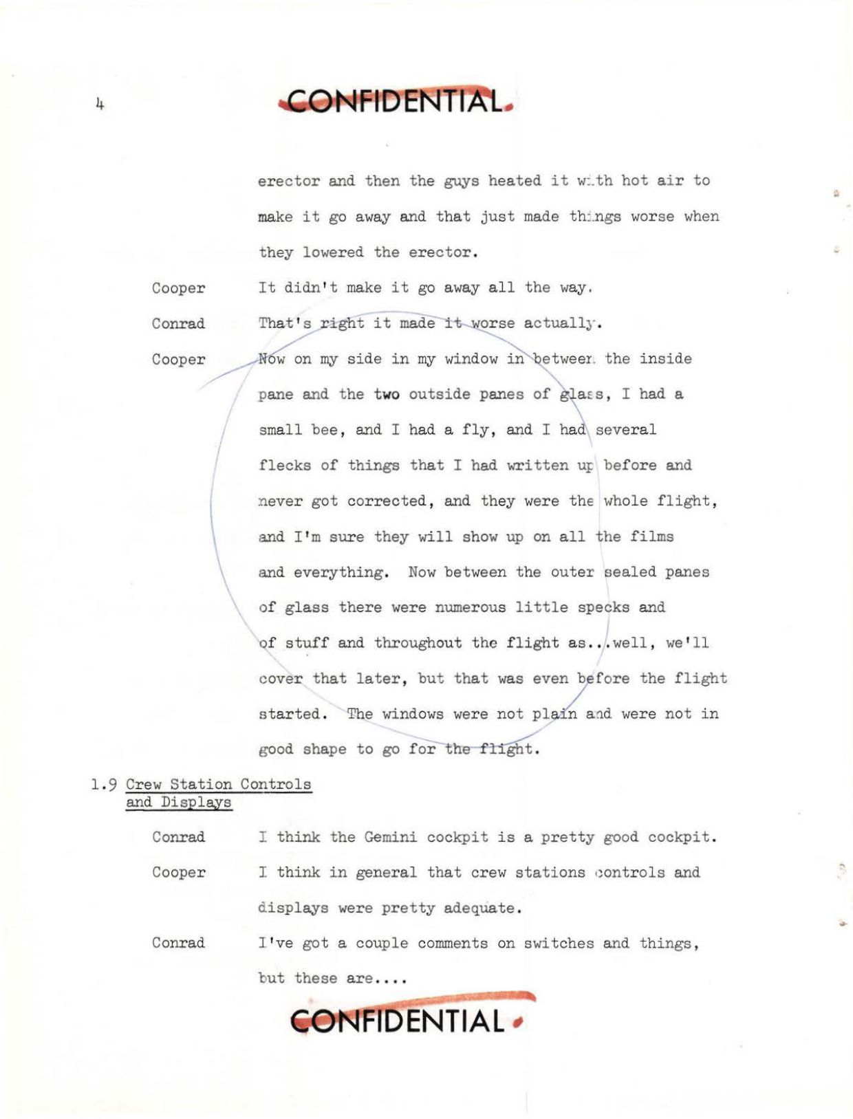 NASA-UAP-D019 Gemini-5-Technical-Debriefing Part1 1965 — page 9
