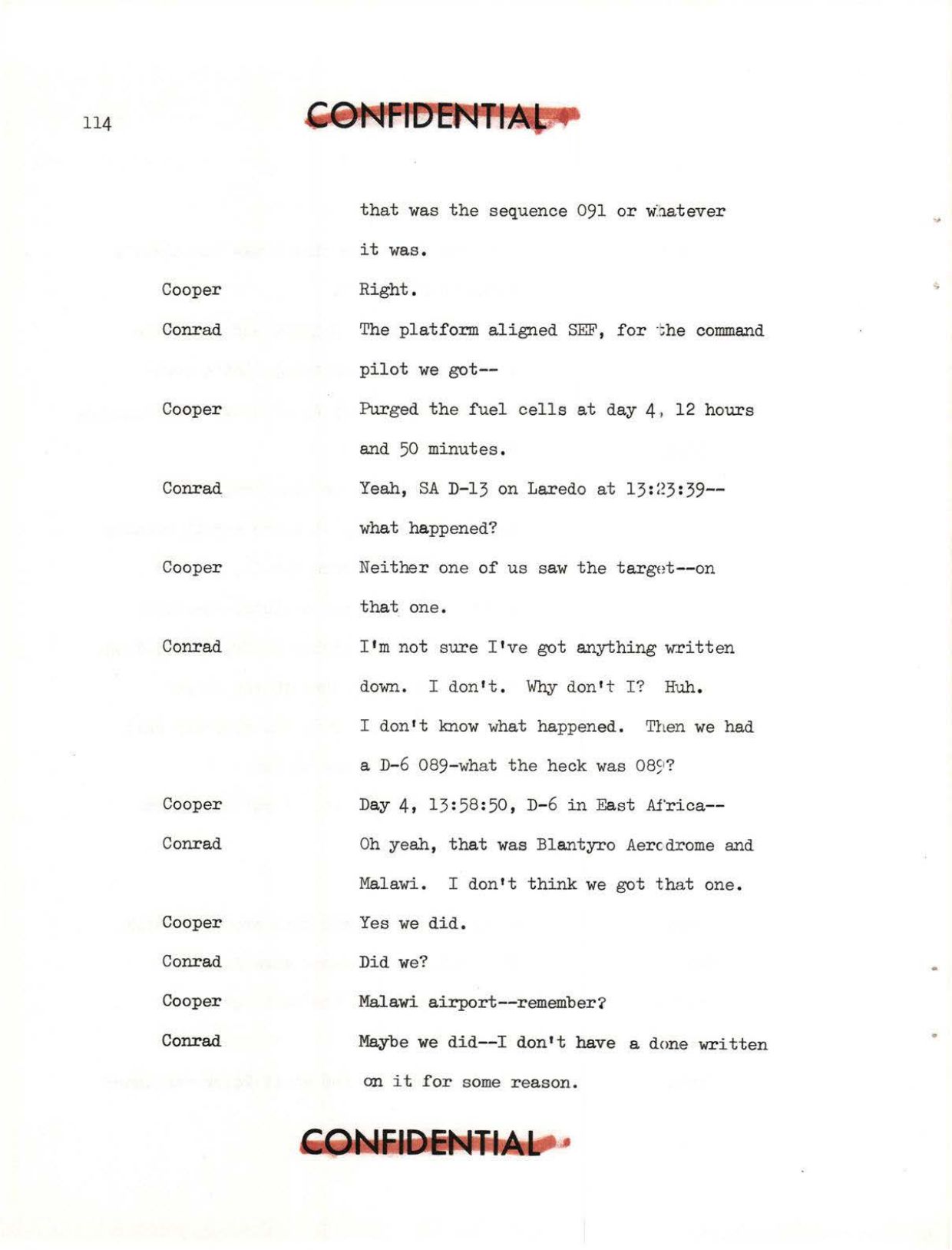 NASA-UAP-D019 Gemini-5-Technical-Debriefing Part1 1965 — page 119