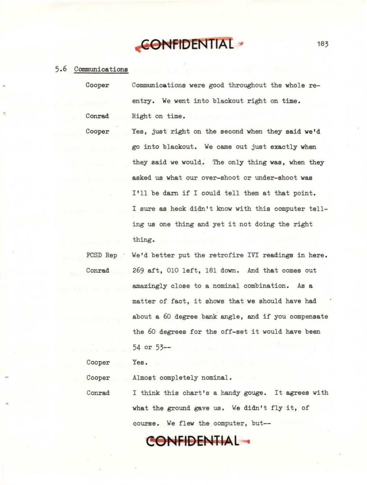 NASA-UAP-D019 Gemini-5-Technical-Debriefing Part1 1965 — page 188