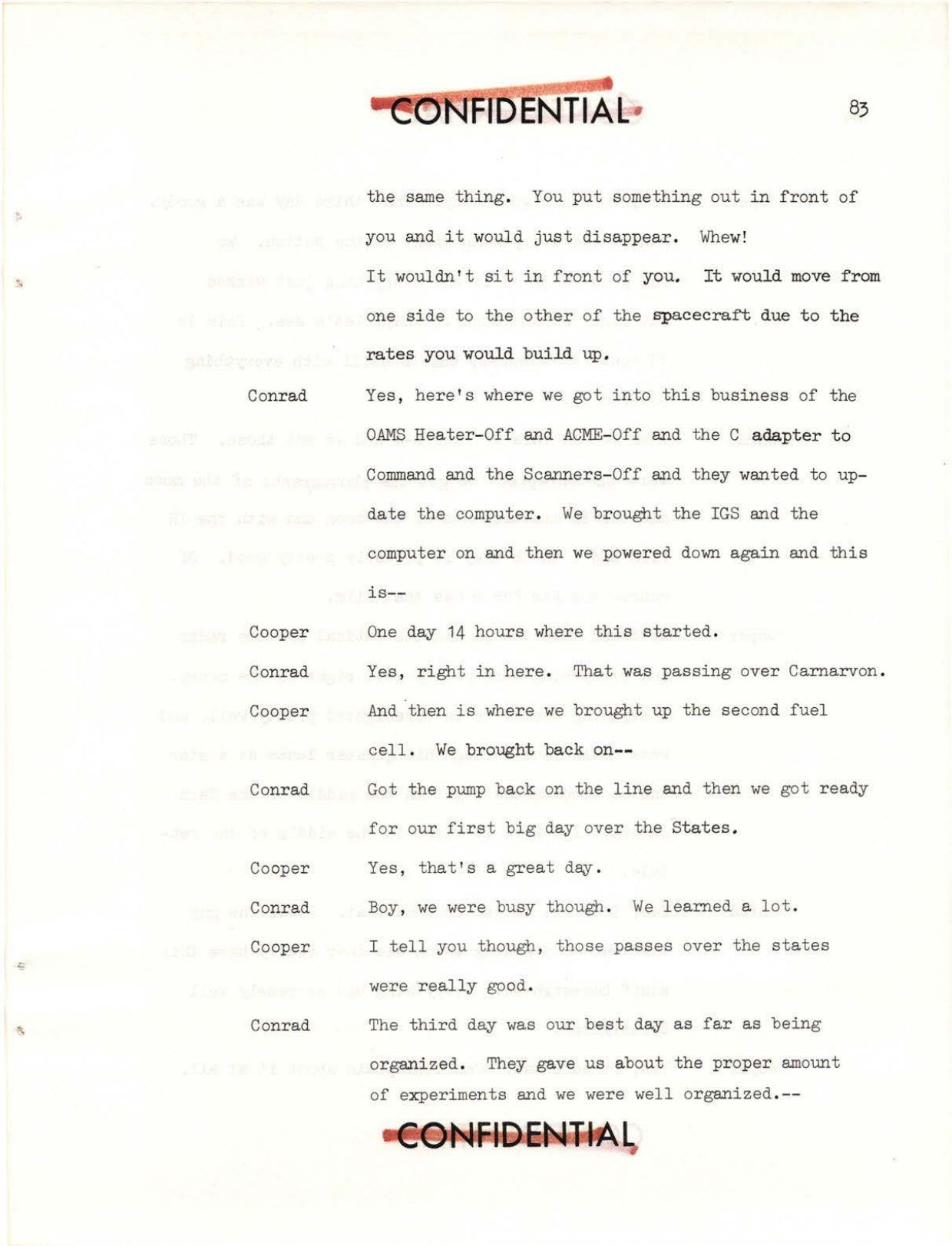 NASA-UAP-D019 Gemini-5-Technical-Debriefing Part1 1965 — page 88