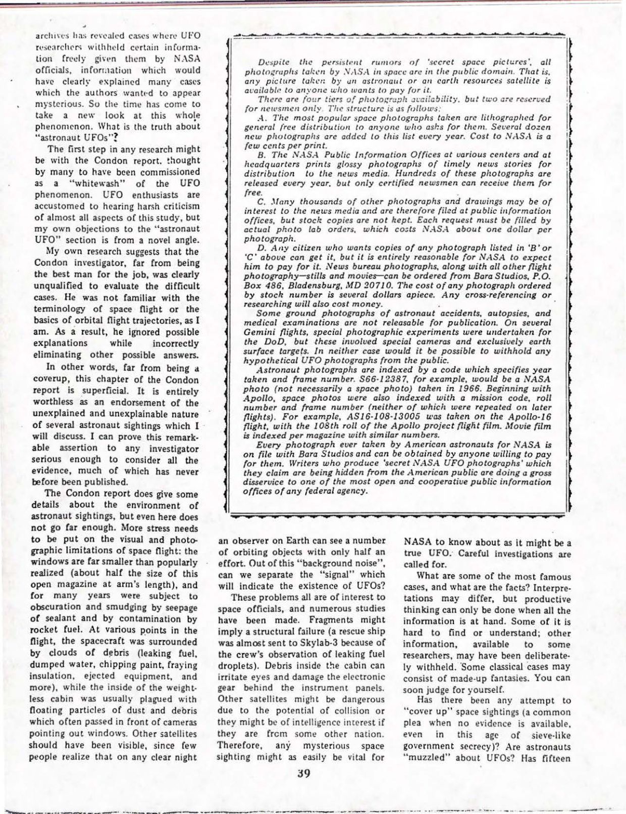 USG-UAP-D001 Congress-WhiteHouse-UFO-Correspondence 1998 — page 7
