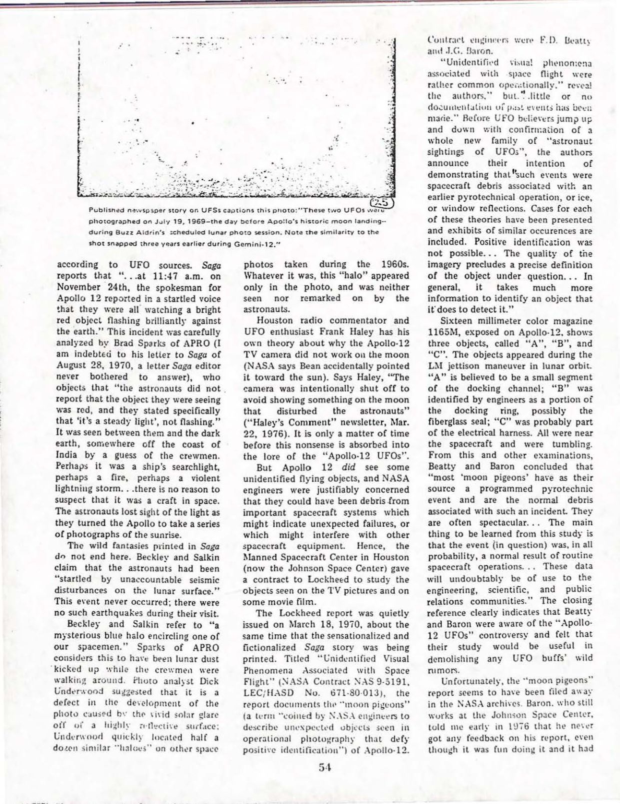 USG-UAP-D001 Congress-WhiteHouse-UFO-Correspondence 1998 — page 22