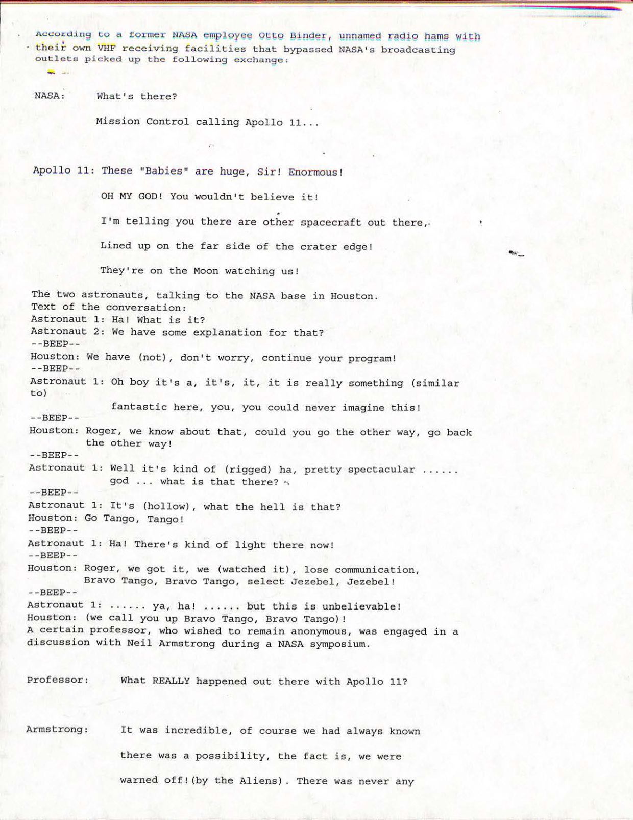 USG-UAP-D001 Congress-WhiteHouse-UFO-Correspondence 1998 — page 37